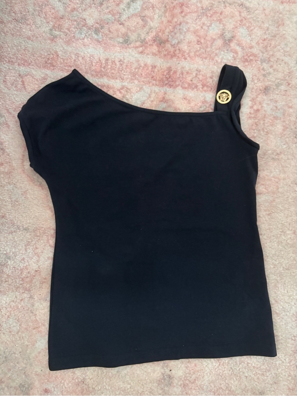 Versace girls navy top